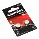2x Camelion AG12 LR43 Alkaline Knopfzelle Batterie, V12GA, G12A, 12GA, GP186, KA86, 1,5V, 108mAh