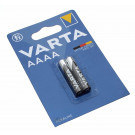 2x Varta AAAA Mini Batterie, 4061, LR8D425, LR61, MN2500, 1,5V, 640mAh 