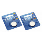 2 Stück Varta Electronics CR 2025 Lithium Knopfzelle, Batterie für Mercedes 211 Autoschlüssel Funksender mit 3 Volt und 157mAh Kapazität