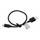 30cm Datenkabel Ladekabel USB Type C Stecker auf USB Typ-A 2.0 Stecker, Handy, Tablet, Laptop