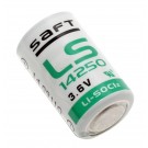 Saft LS14250 1/2 AA Li-SOCl2 Lithium Spezialbatterie, Industriezelle mit extrem hoher Energiedichte von 3,6 Volt und 1200mAh Kapazität.