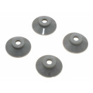 4x Gummifuß für Kenwood FP910 0WFP911002, FP920 0WFP921001, FP932 0WFP929001 u.a., KW686878
