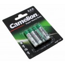 Camelion Super Heavy Duty Micro Batterie AAA, 1,5V, 550mAh, R03P-BP4G, UM4, R03,  24D, 24F, Fernbedienung