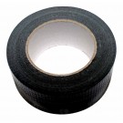 50m schwarzes Gaffer Tape mit 50mm Breite auch bekannt als Panzertape, Gaffa, Gafferband, Gaffertape, Panzerband, Gewebeband