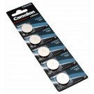 5x Camelion CR2025 [CR2025-BP5] Lithium Knopfzelle Batterie, wie BR2025, DL2025, ECR2025, KCR2025, LM2025, 3V, 150mAh
