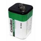 Camelion 4R25 Super Heavy Duty Block Batterie mit 6 Volt und 7400mAh Kapazität für Baustellenlampe