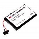 Akku für Becker Traffic Assist Z215 GPS Navigationsgerät, 3,7V, 1250mAh