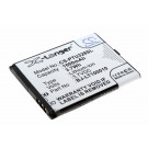 Alternativer Lithium-Ionen Akku für Panasonic KX-TU327, KX-TU328, KX-TU339 u.a. Handys mit 3,7 Volt Spannung und 1000mAh Kapazität