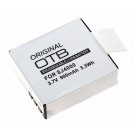 Akku für QUMOX SJ4000 SJCAM SJ5000 EKEN H8 u.a. Actioncams, ersetzt SJ4000B, S009 BR-01 u.a., 3,7V, 900mAh