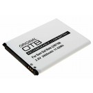Akku für Samsung Galaxy Note 2 N7100 Handy, wie EB595675LUCSTD, 3,7V, 2900mAh