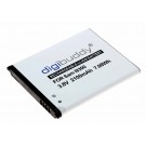 Akku für Samsung Galaxy S III I9300, Galaxy S3 i9300, S3 Neo, ersetzt EB-L1G6LLUCSTD, Li-Ion, 3,7V, 2100mAh