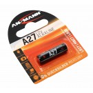 Ansmann A27 Alkaline Spezial Batterie, LR27, 27A, MN27, L828, 12V, 20mAh