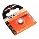 Ansmann LR54 Alkaline Knopfzelle Batterie, AG10, 189, LR1130, 1,5V, 65mAh
