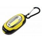 Arcas COB LED-Leuchte mit stabilem Karabinerhaken, Schlüsselleuchte, Taschenlampe, 30702437