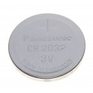 Panasonic CR2032 Lithium Knopfzelle, Batterie für Golf 5 Autoschlüssel-Funksender mit 3 Volt und 220mAh Kapazität