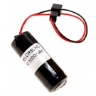 Lithium Spezialbatterie, Pufferbatterie mit Kabel und Stecker Beltrona CR8-LHC, mit 3 Volt und 3000mAh Kapazität, Ersatzteil Teilenummer BELCR8LHC