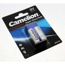 Camelion 6F22 9V Block Batterie Super Heavy Duty, 6LR61, 6LF22, MN1604, 522, 450mAh