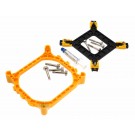 Inter-Tech Montage-Kit, CPU Kühler Lüfter Halterung, Retention-Modul für den Kühlkörper, geeignet für Intel Sockel 115x, 1366 und 2011
