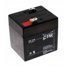 CTM CT1-6 Blei Gel Akku AGM, 4,8mm Fast-on Anschluss, 6V, 1000mAh