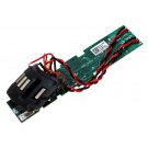 Elektronik Modul mit Drähten Steuerplatine für AEG CX7-2-35 Electrolux EER75 u.a. Staubsauger, 140112523091, schwarz