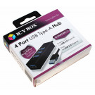 ICY BOX 4 Port USB 3.0 Typ-A Hub, Hersteller Artikelnummer IB-HUB1419-U3