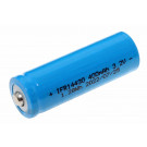 IFR 14430 Akku, LiFePo, Button Top, ungeschützt, 3,2V, 400mAh