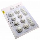 Kabelmanagement Kabelhalter Kabelclips Kabelklemmen Kabel Fixierung selbstklebend 10er Set weiß