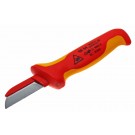 Knipex 98 54 Kabelmesser für Rundkabel, VDE, Klinge 50 mm