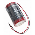 Kraftmax LS 34615 (ehemalig XCell ER34615) Lithium Mono D Spezial-Batterie mit Kabeln, mit 3,6 Volt und 19000mAh Kapazität