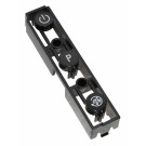 Original DeLonghi Tastenfeld schwarz links für ESAM5500 Kaffeemaschinen, 5913212251
