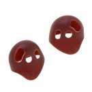 Original Ohrpolster Ohrstöpsel Rubber Tips für Samsung SM-R180 Galaxy Buds Live In-ear Kopfhörer, Bronze, GH81-19550C