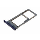 Original Samsung Galaxy Note 9 Sim + MicroSD Kartenhalter blau, GH98-42941B