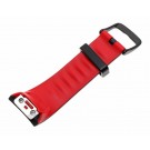 Original Samsung Gear Fit 2 Pro SM-R365 Uhrenarmband, Schnalle, Verschlussriemen Gr. L, schwarz / rot, GH98-41594A