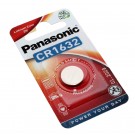 Panasonic CR1632 Lithium Knopfzelle Batterie, DL1632, E-CR1632, KCR1632, 3V, 140mAh