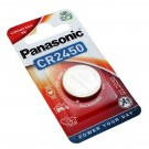 Panasonic CR2450 Lithium Knopfzelle Batterie, CR-2450EL/1B, 5029LC, LM2450, DL2450, 3V, 620mAh