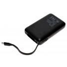 Powerbank OTB-PBS101 externer Li-Polymer Akkupack mit 10000mAh Micro-USB USB-C iPhone