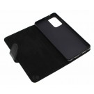 Schutz Hülle, Tasche, Cover Bookstyle für Samsung Galaxy A72, schwarz, Kunstleder