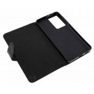 Schutz Hülle Tasche Cover Bookstyle für Samsung Galaxy S21 5G Ultra, schwarz, Kunstleder