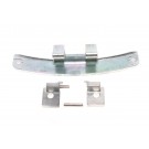 Bullaugen-Scharnier, Türscharnier aus Metall für Waschmaschine von Brandt, Fagor, CDA, Proline, Ersatzteil Teilenummer L79E001A5