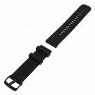 Uhrenarmband für Garmin Vivoactive 4 Smartwatch, Fitnesstracker, Silikon, schwarz