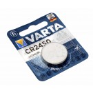 Varta CR2450 Lithium Knopfzelle Batterie, 5029LC, LM2450, DL2450, 3V, 570mAh