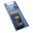 Varta LCD Digital Batterietester für Batterien, Akkus, Knopfzellen, AA, AAA, C, D, 9,V 1,2V, 1,5V 3V