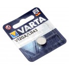 Varta V12GA LR43 AG12 Alkaline Knopfzelle Batterie A86, B-LR43, G12A, LR1131, 1,5V, 80mAh