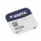 Varta V329 SR731 Knopfzelle Batterie Silberoxid für Uhren u.a., E329, R329, SR731SW, 1,55V, 37mAh
