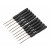 10x Torx 5 T5 Schraubendreher Schraubenzieher | 8,5cm lang | Reparatur Werkzeug