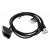 1m USB Ladekabel Ladeadapter für Samsung Galaxy Fit e (SM-R375) Fitnesstracker | ersetzt EP-QR375