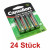 96 St. d.h. 24x 4er Pack Camelion Super Heavy Duty AA Mignon Batterie | 1,5V 1220mAh | R6P-BP4G R6P UM3