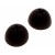 EOL - 1 Paar Sennheiser 037080 Ohrpolster Ohrstöpsel Moosgummi | SET 180 SET 2500 SET 820 | anthrazit schwarz