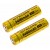 2x NiteCore NL1834 18650 Li-Ion Akku mit Schutzschaltung | Button Top 3,7V 3400mAh