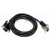 3m Monitorkabel Monitor-Anschlusskabel | VGA-Stecker 15Pin auf VGA-Stecker 15Pin | schwarz | 869492